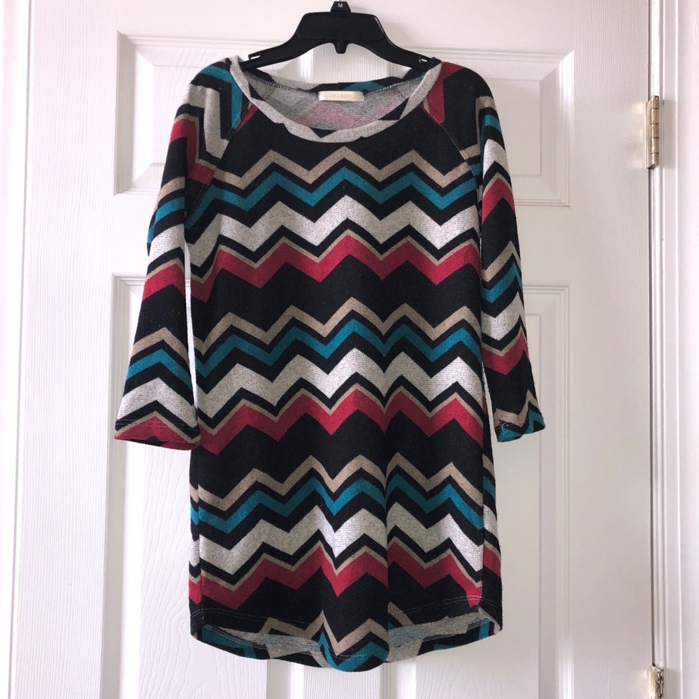 Chevron Sweater Dress